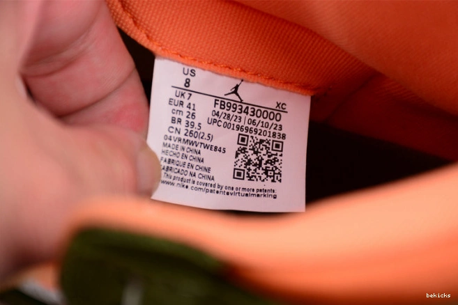 Reps air fb9934-300 high “celadon” og jordan 1 0507